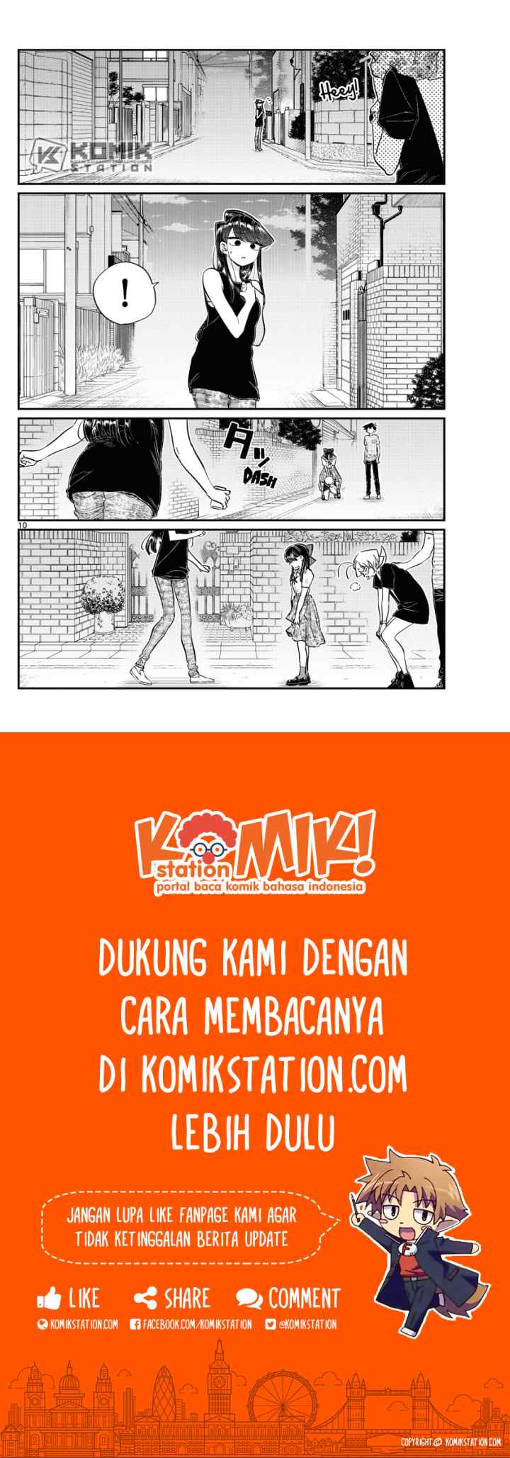 Komi-san wa Komyushou Desu chapter 172 halaman 6