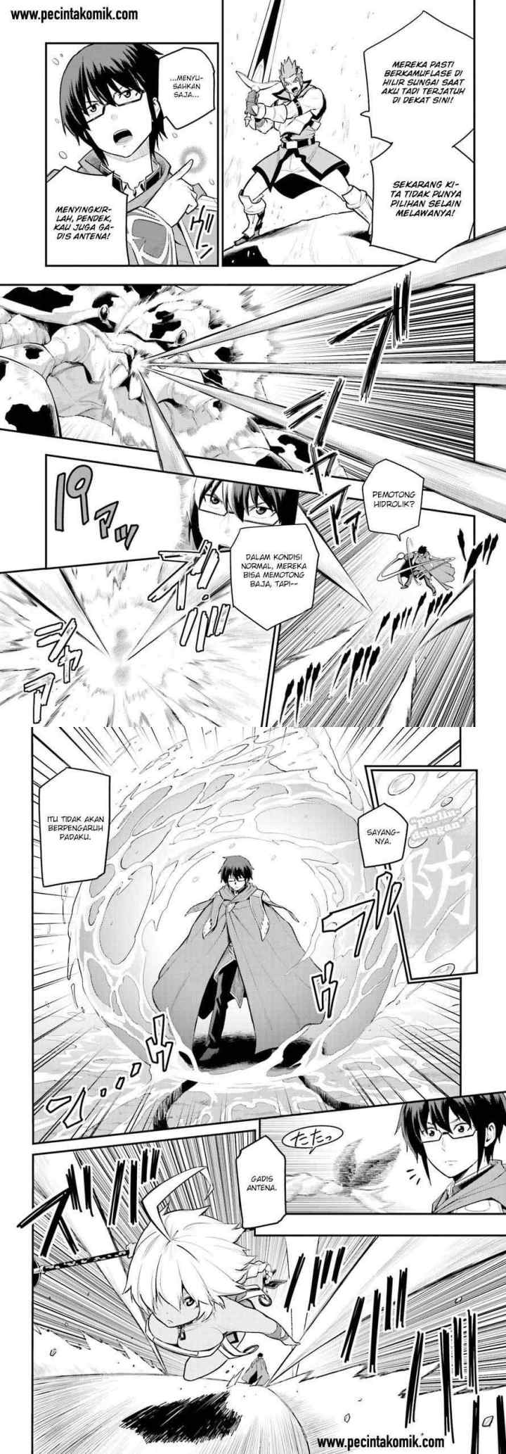 Konjiki no Moji Tsukai: Yuusha Yonin ni Makikomareta Unique Cheat chapter 11 halaman 9