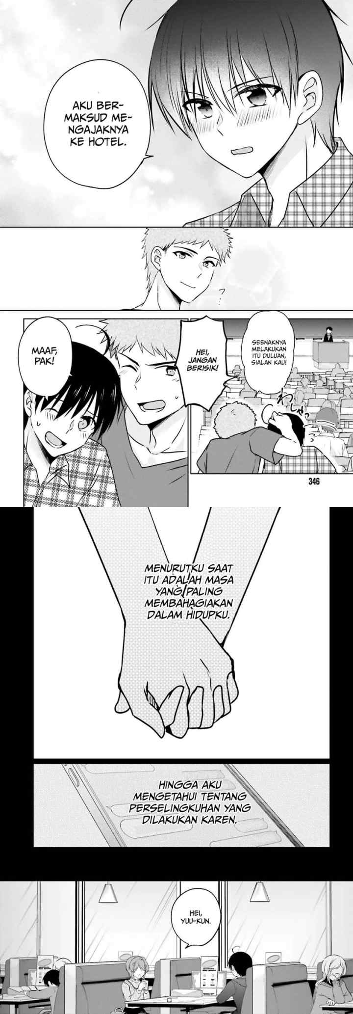 Kanojo ga Senpai ni NTR-reta node, Senpai no Kanojo wo NTR-masu chapter 2 halaman 6