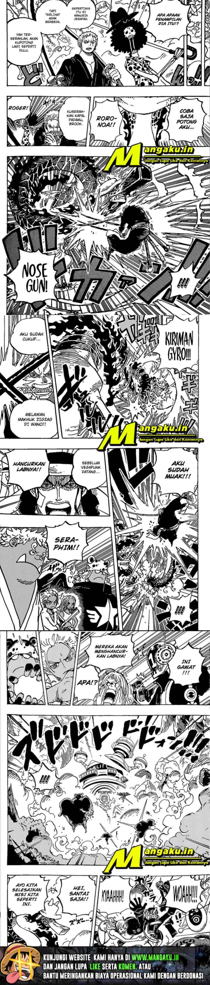 One Piece chapter 1072 halaman 7