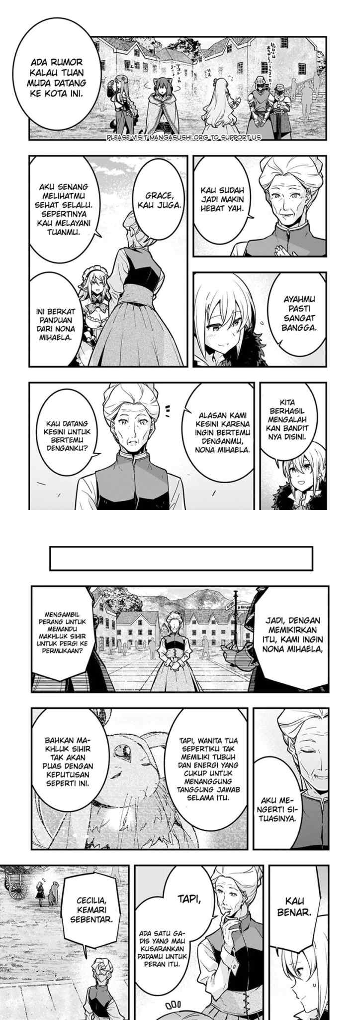 Kyoukai Meikyuu to Ikai no Majutsushi chapter 65 halaman 12