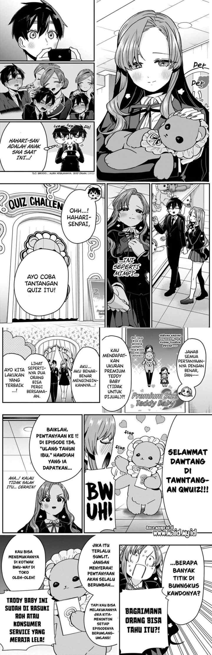 Kimi no Koto ga Dai Dai Dai Dai Daisuki na 100-ri no Kanojo chapter 79 halaman 6