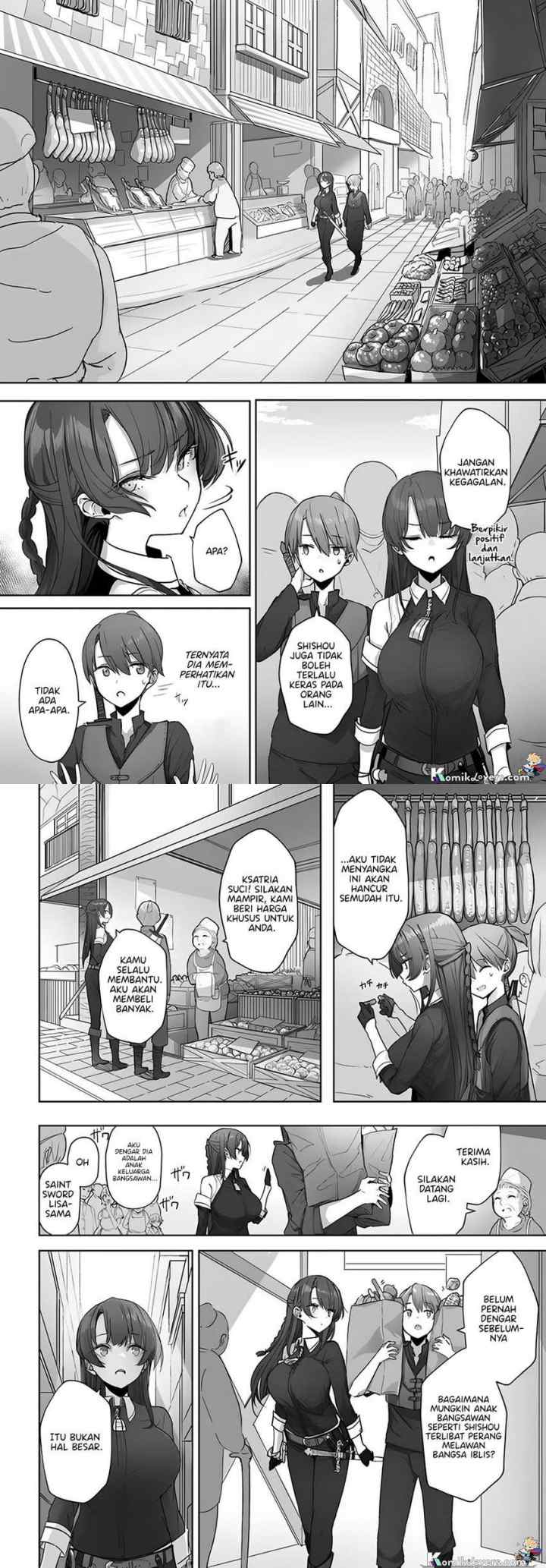Doukyo Shiteiru Kensei no Onna Shishou ga Kawaisugite Mainichi Shiawase Desu chapter 1 halaman 7