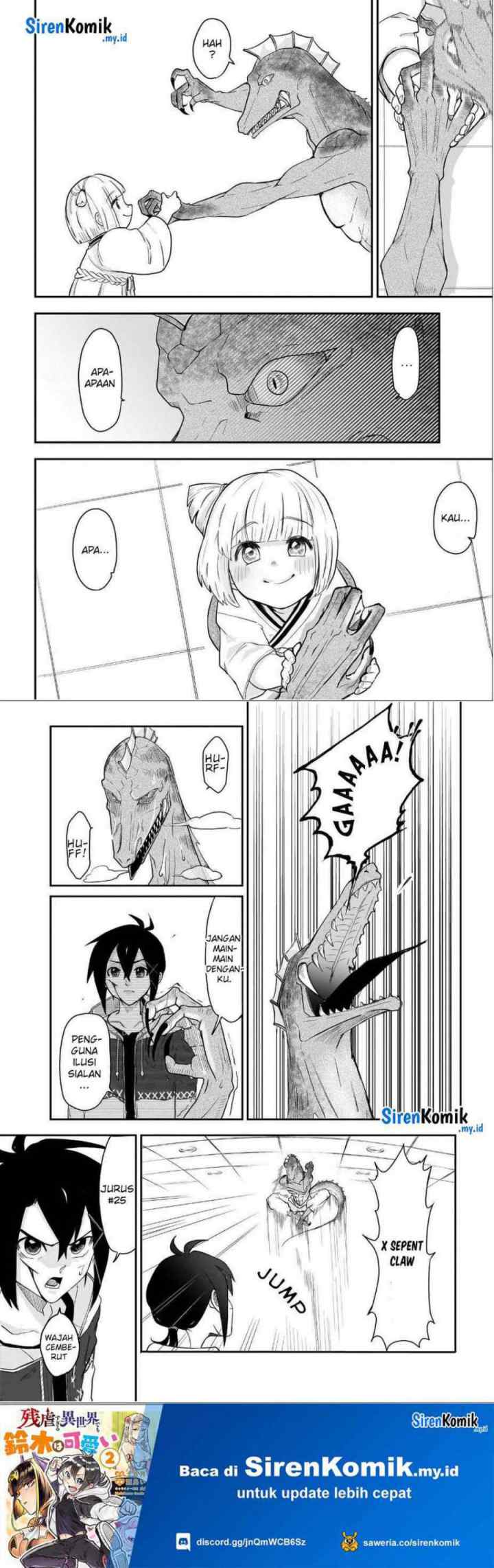 Zangyaku Sugiru Isekai demo Suzuki wa Kawaii chapter 11 halaman 5