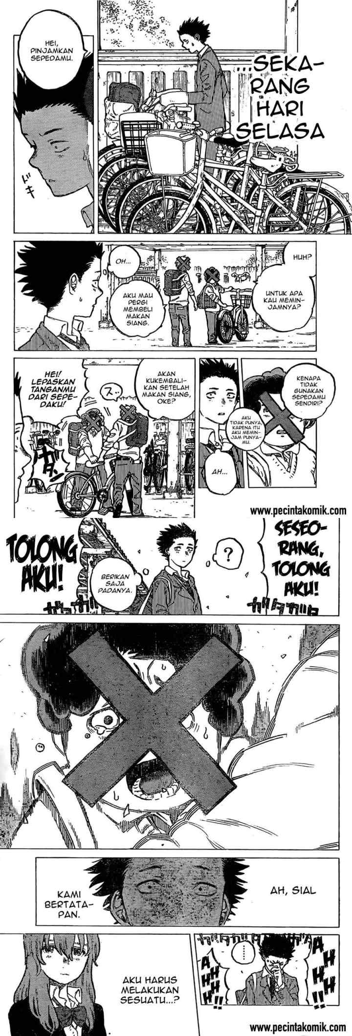 Koe no Katachi chapter 8 halaman 4
