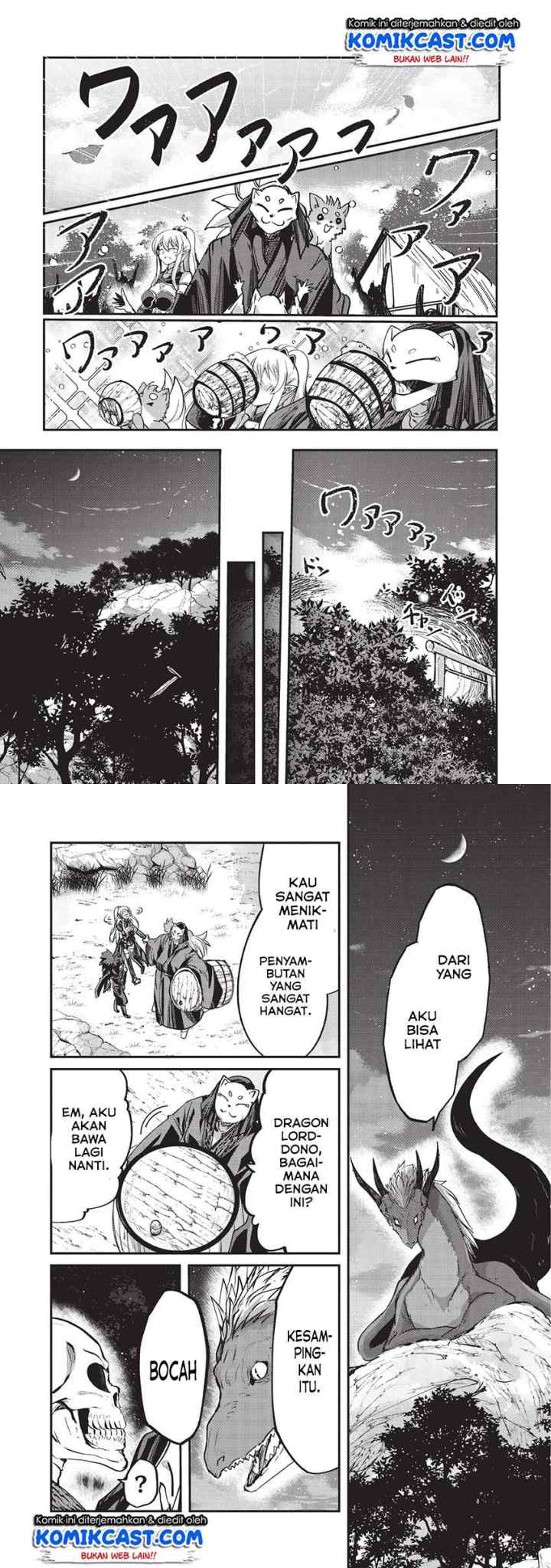 Gaikotsu Kishi-sama, Tadaima Isekai e Odekakechuu chapter 25 halaman 4