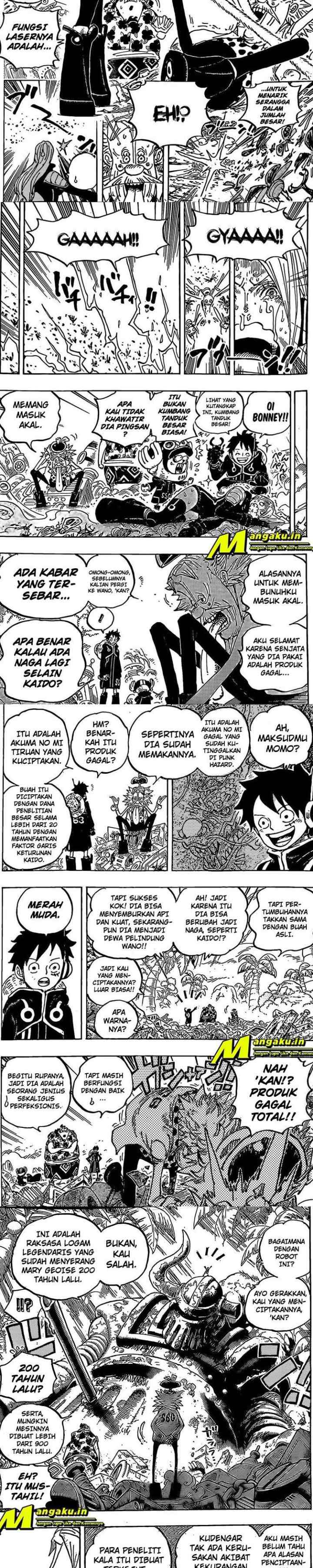 One Piece chapter 1067 halaman 8