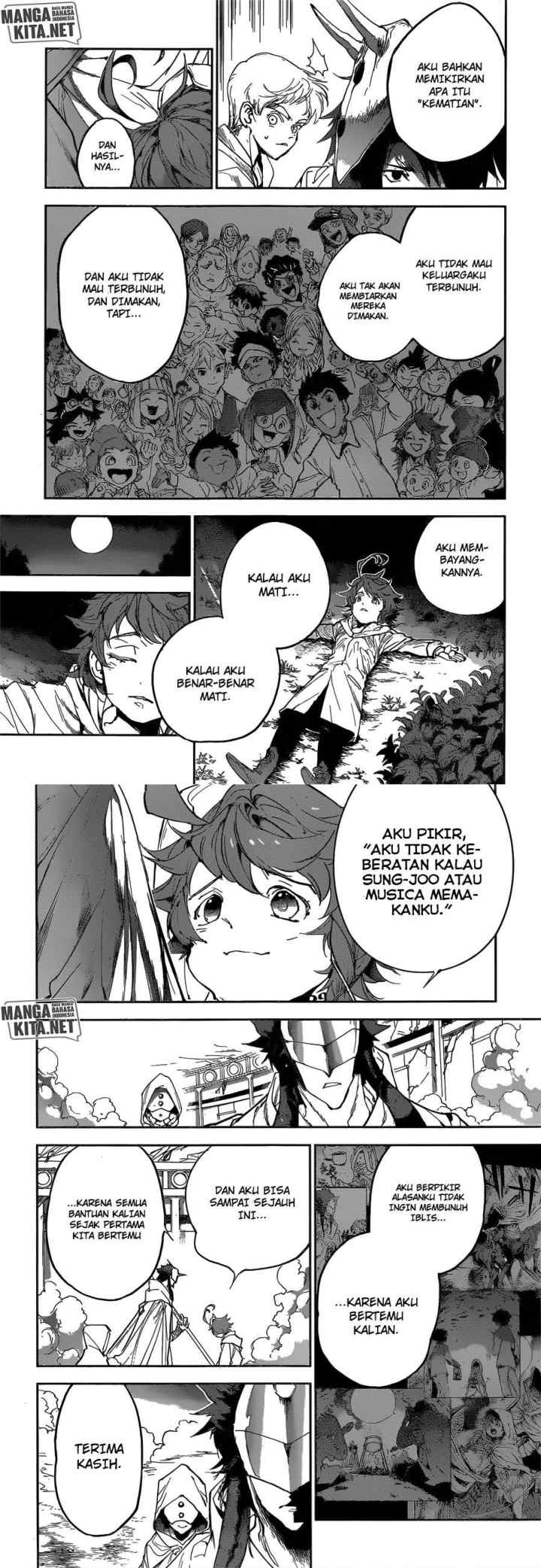 Yakusoku no Neverland chapter 159 halaman 9