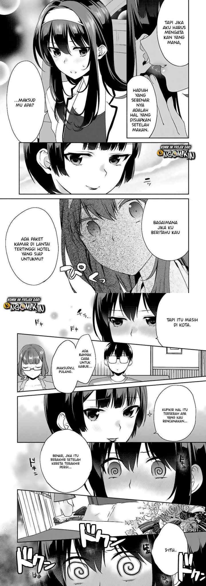 Saenai Heroine no Sodatekata: Koisuru Metronome chapter 33 halaman 8