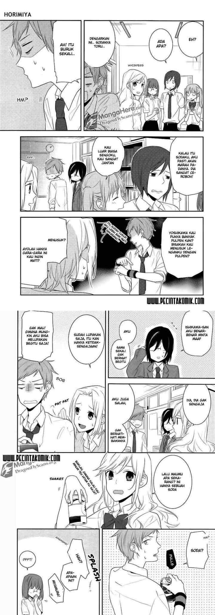 Horimiya chapter 16 halaman 14