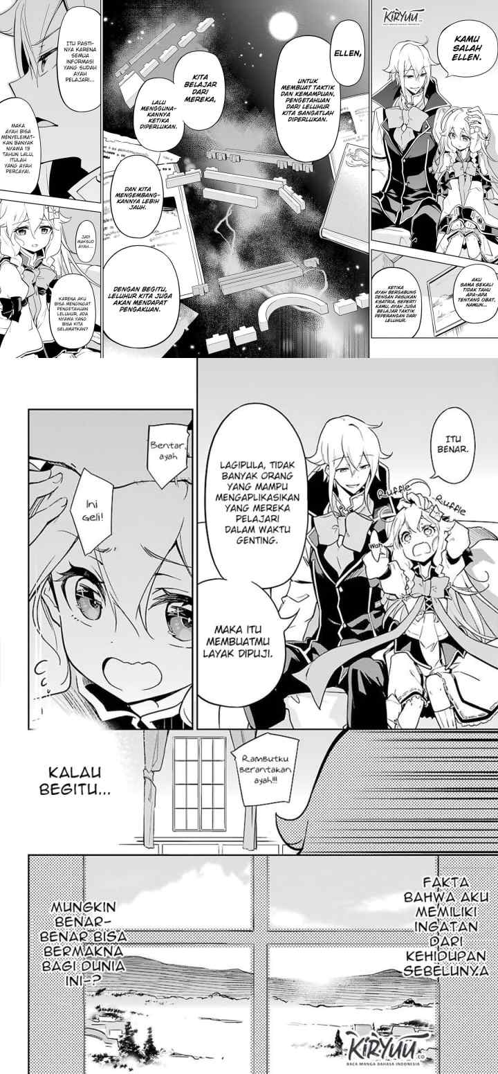 Chichi wa Eiyuu Haha wa Seirei Musume no Watashi wa Tenseisha chapter 25 halaman 7