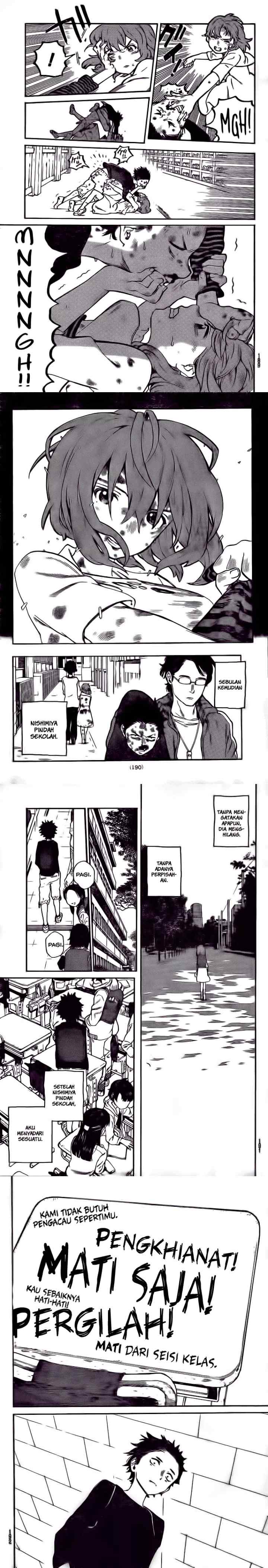 Koe no Katachi chapter 0 halaman 13