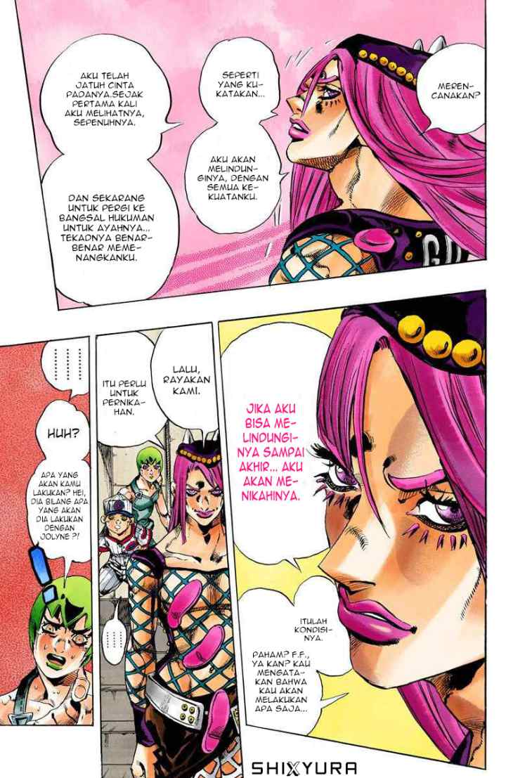 JoJo no Kimyou na Bouken - Stone Ocean chapter 59 halaman 13