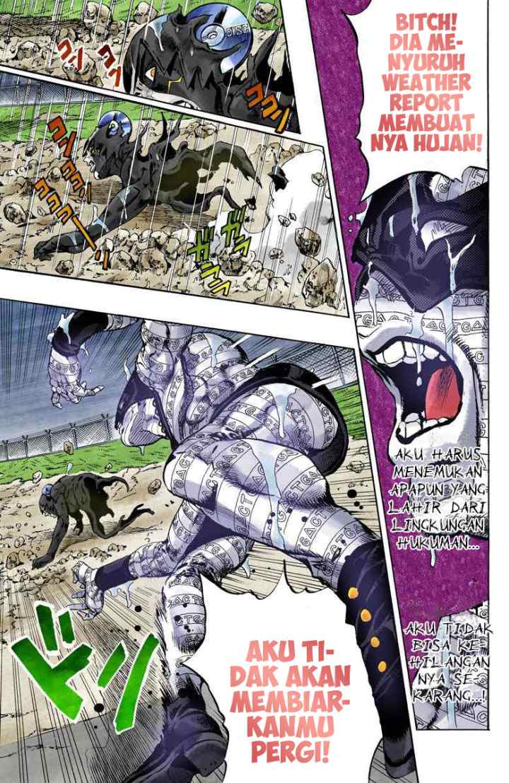JoJo no Kimyou na Bouken - Stone Ocean chapter 91 halaman 9