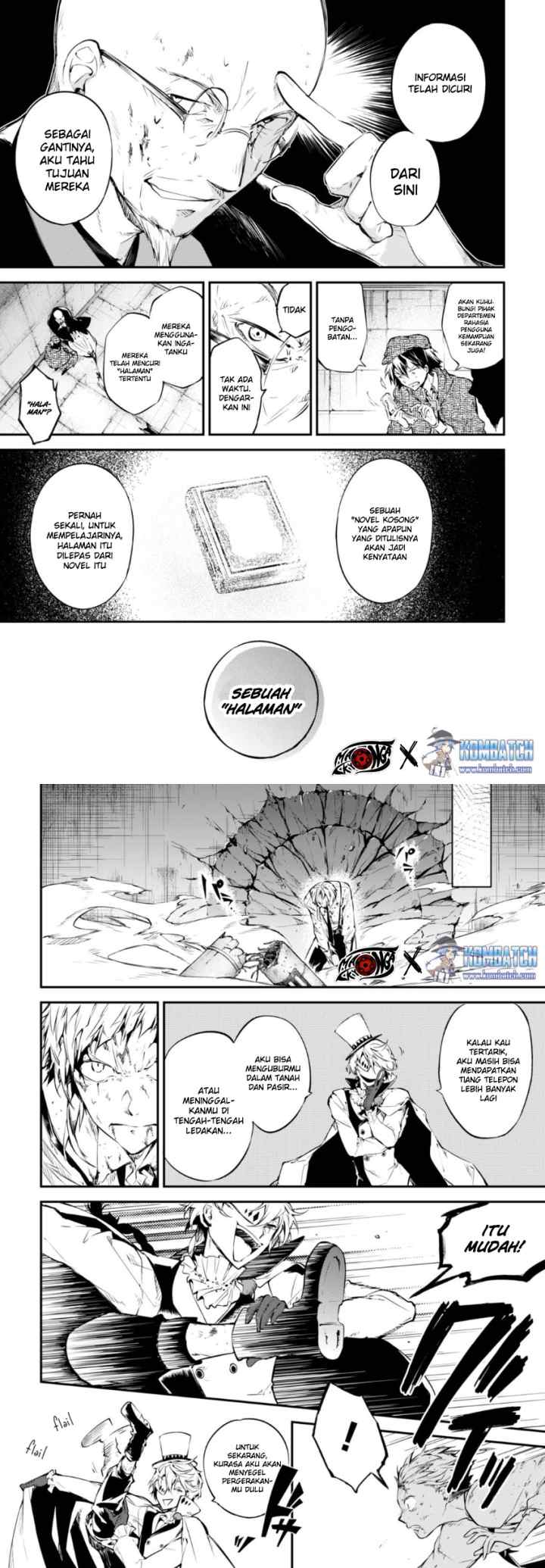 Bungou Stray Dogs chapter 58 halaman 8