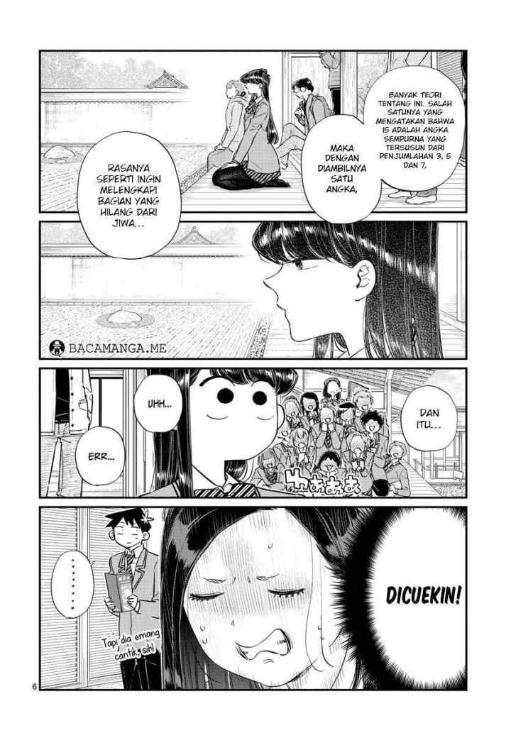 Komi-san wa Komyushou Desu chapter 105 halaman 7