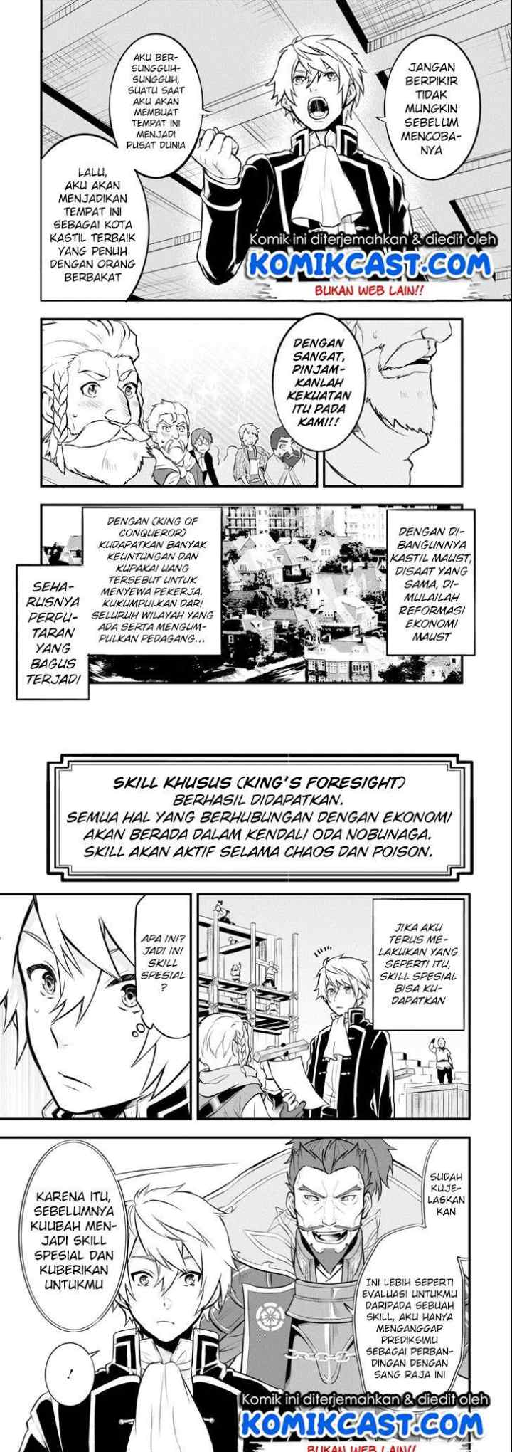 Oda Nobunaga to Iu Nazo no Shokugyo ga Mahou Kenshi yori Cheat Dattanode, Oukoku wo Tsukuru Koto ni chapter 10 halaman 5