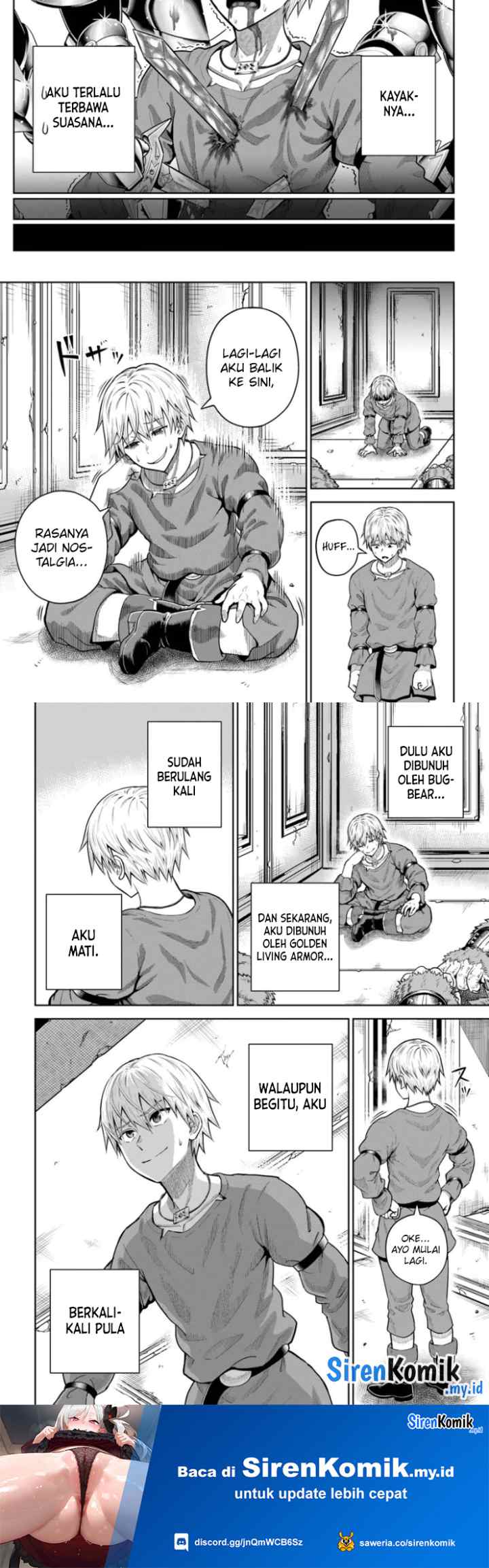 Dungeon ni Hisomu Yandere na Kanojo ni Ore wa Nando mo Korosareru chapter 15 halaman 5
