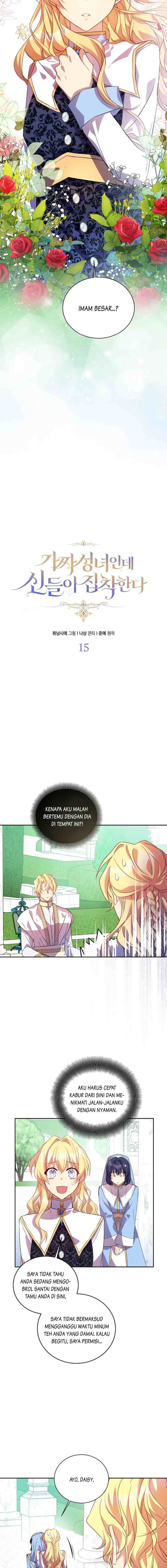 I'm a Fake Saintess but the Gods Are Obsessed chapter 15 halaman 5
