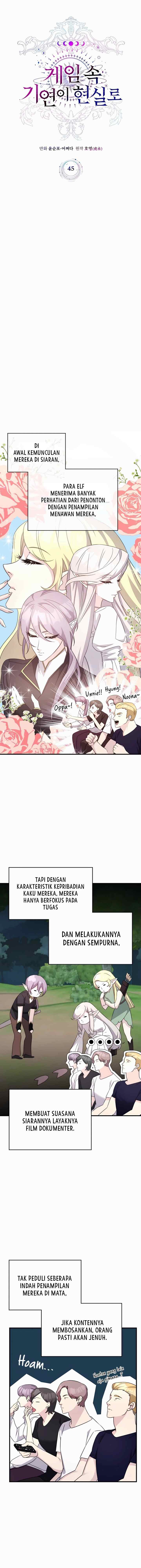 My Lucky Encounter From the Game Turned Into Reality chapter 45 halaman 4