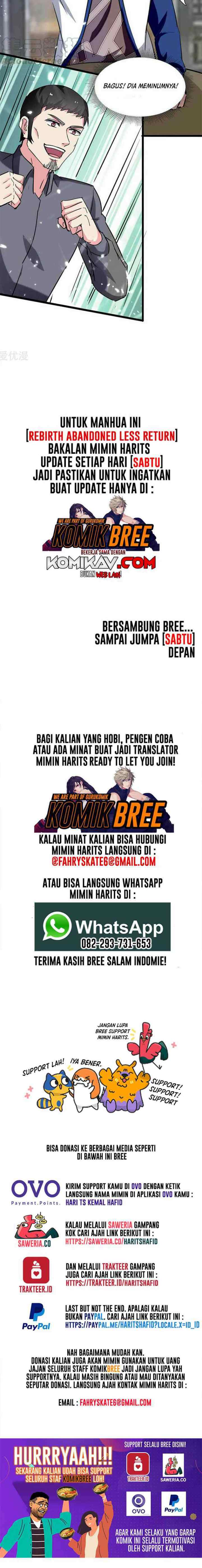 Rebirth Abandoned Less Return chapter 190 halaman 6