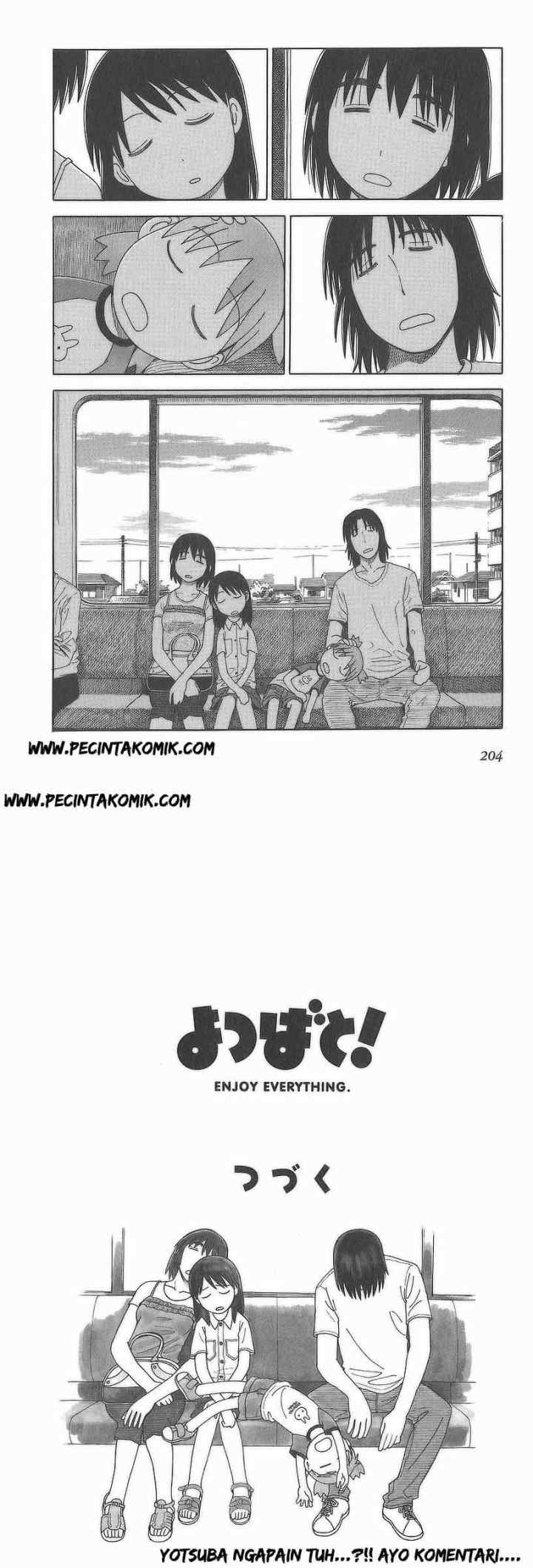 Yotsuba to! chapter 34 halaman 17