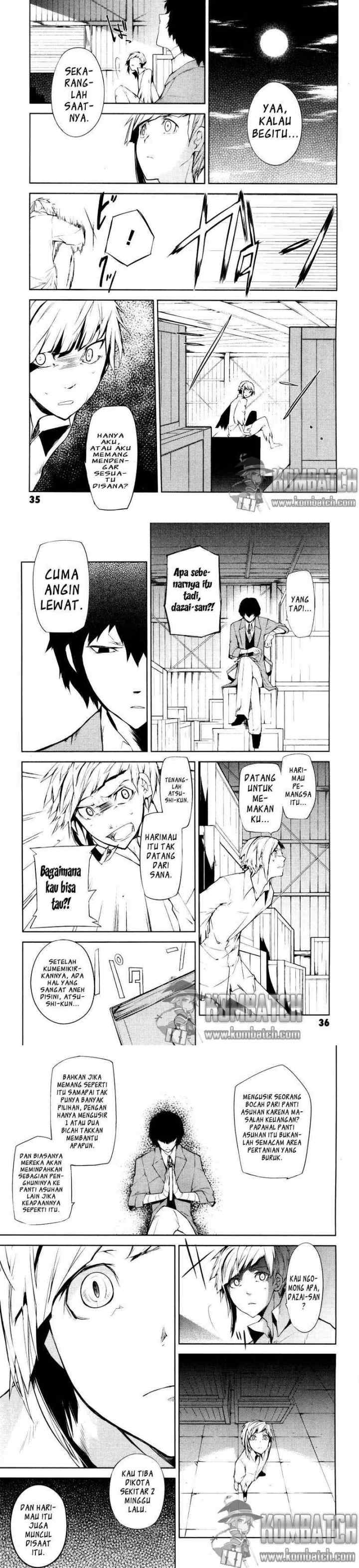 Bungou Stray Dogs chapter 1 halaman 12