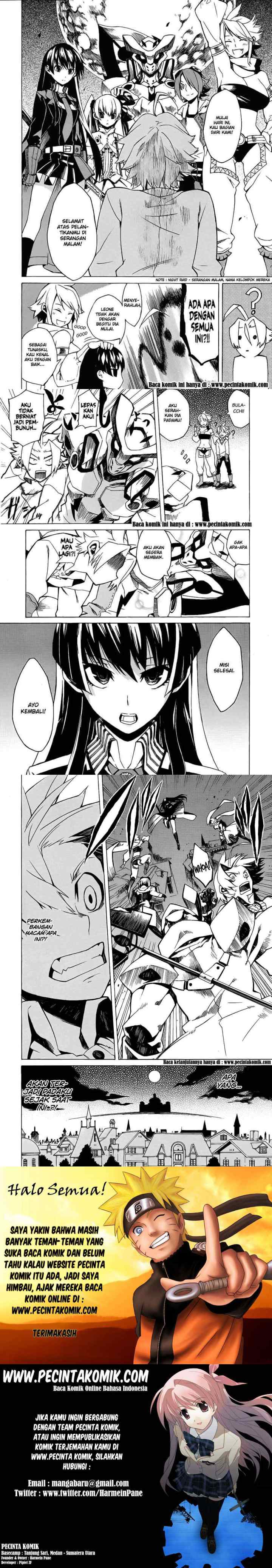 Akame ga Kill! chapter 1 halaman 18