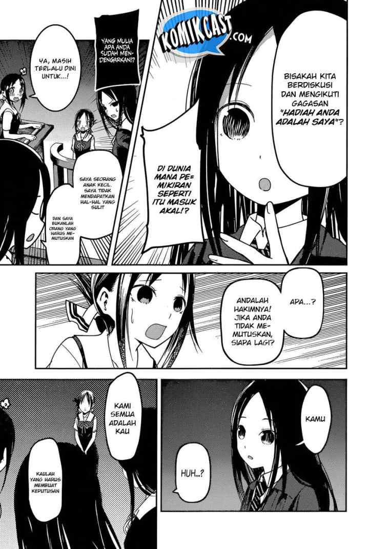 Kaguya-sama wa Kokurasetai: Tensai-tachi no Renai Zunousen chapter 53 halaman 14