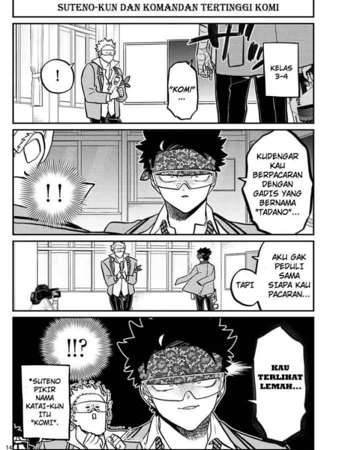 Komi-san wa Komyushou Desu chapter 333.1 halaman 14