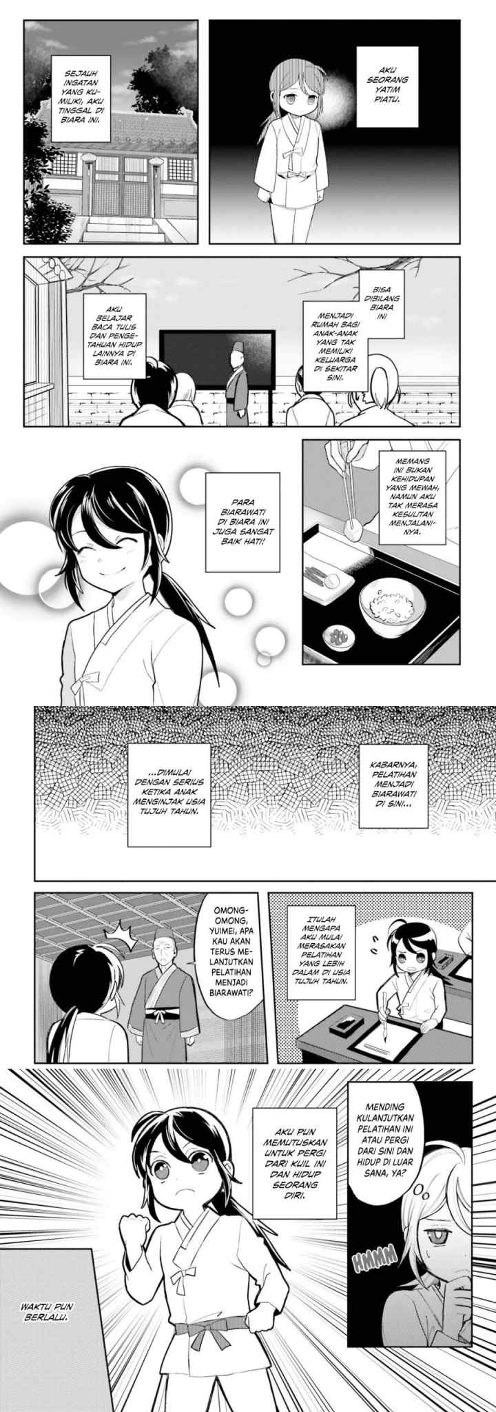 Hyakkakyu no Osoujigakari: Tenseishita Shinmai Kyuujo chapter 1 halaman 4