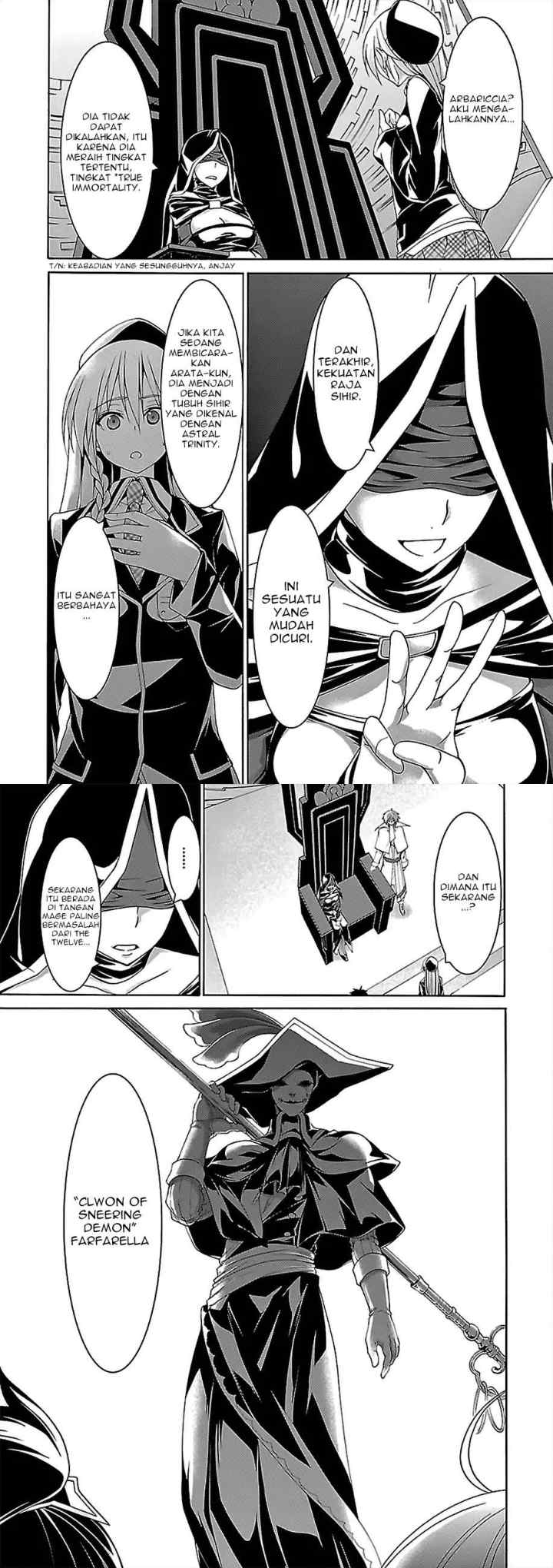 Trinity Seven chapter 80 halaman 12