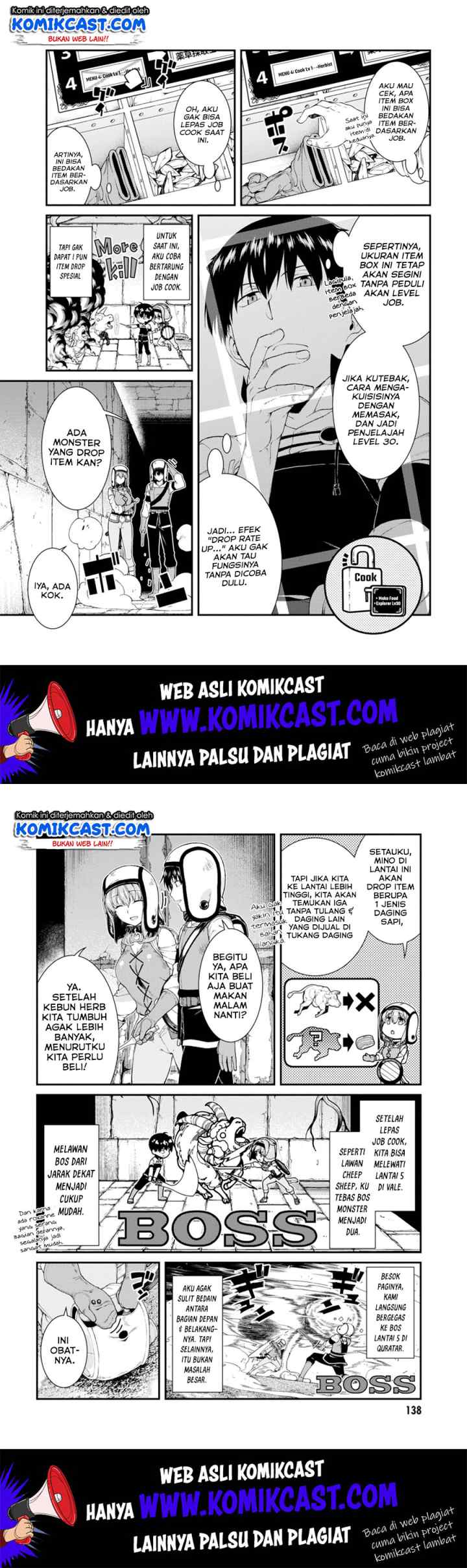 Isekai Meikyuu de Harem wo chapter 30 halaman 8
