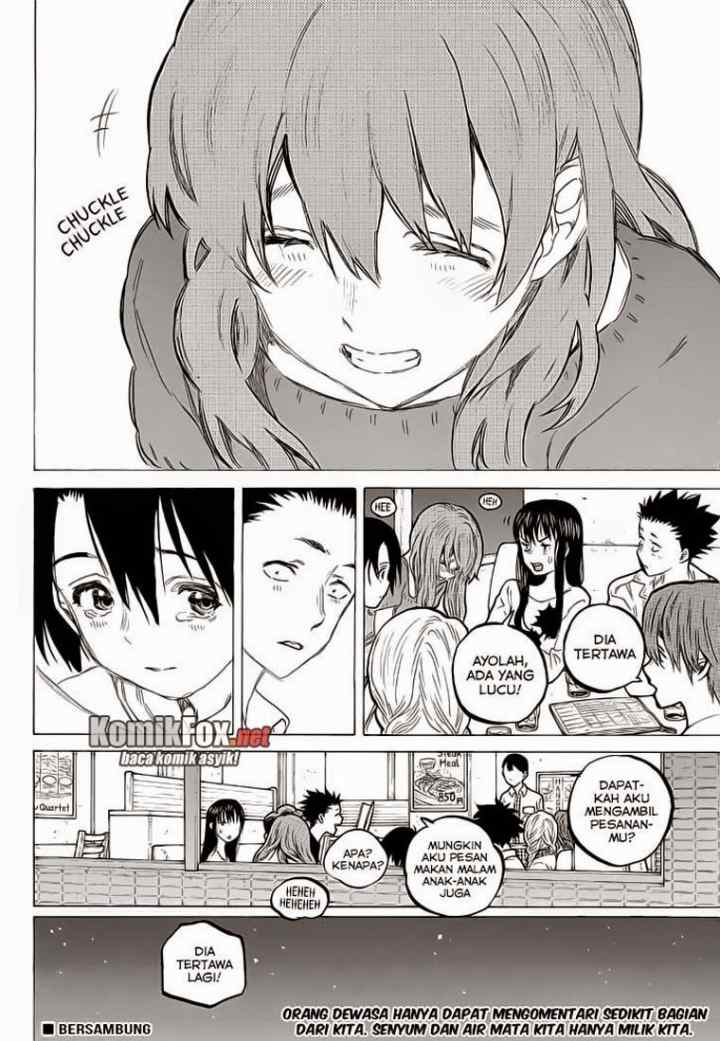 Koe no Katachi chapter 58 halaman 18