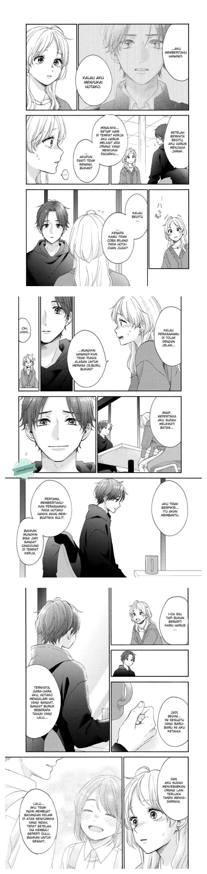 Hananoi-kun to Koi no Yamai chapter 48 halaman 5