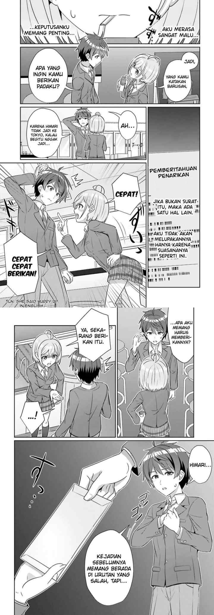 Danjo no Yūjō wa Seiritsu Suru? (Iya, Shinai!!) chapter 31 halaman 4