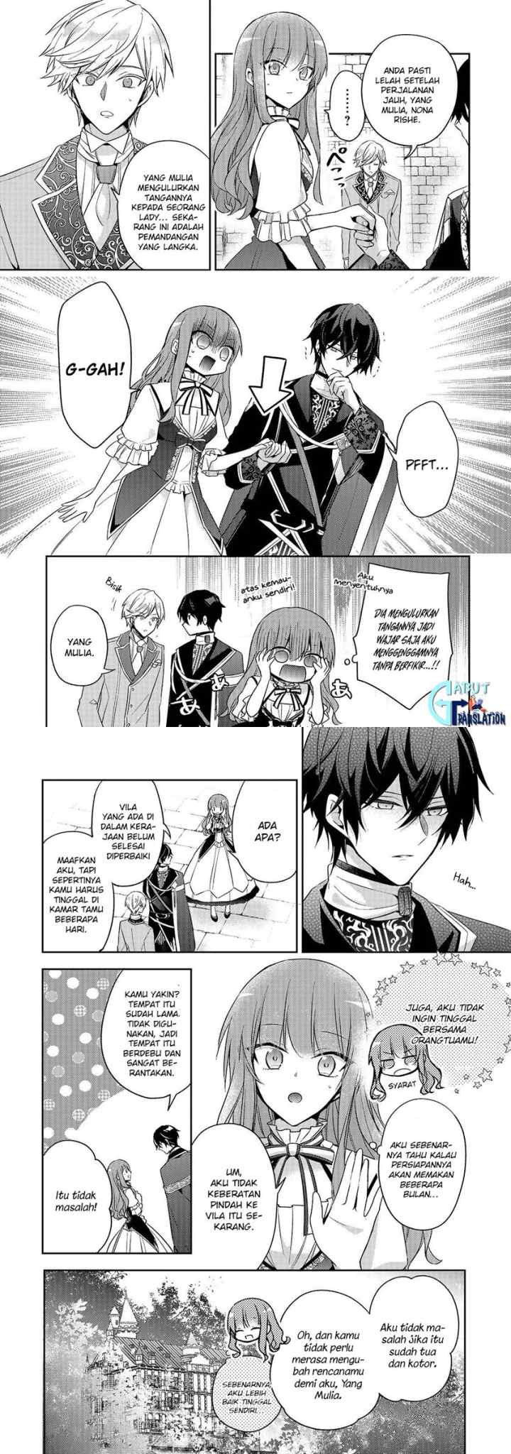 The Villainess Wants to Enjoy a Carefree Married Life in a Former Enemy Country in Her Seventh Loop! chapter 3 halaman 11