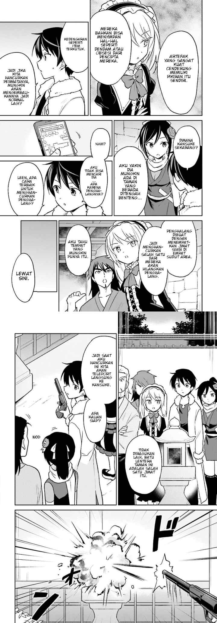 Isekai wa Smartphone to Tomo ni chapter 27 halaman 4