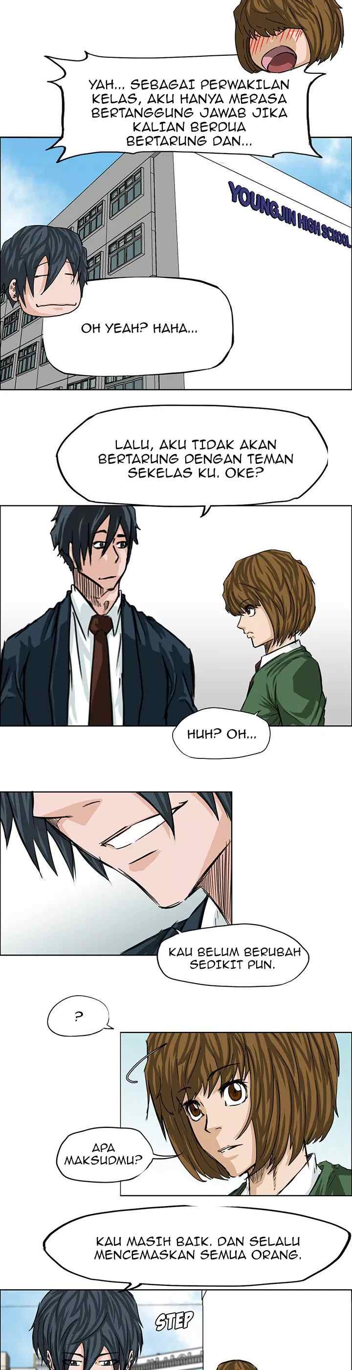 Boss in School chapter 18 halaman 17