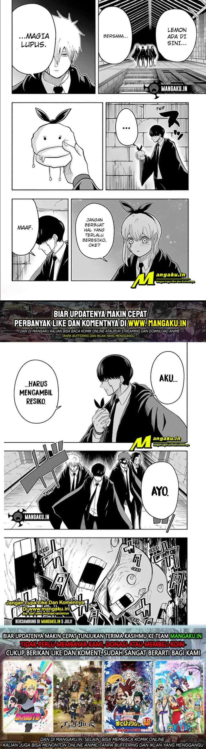 Mashle: Magic and Muscles chapter 21 halaman 12