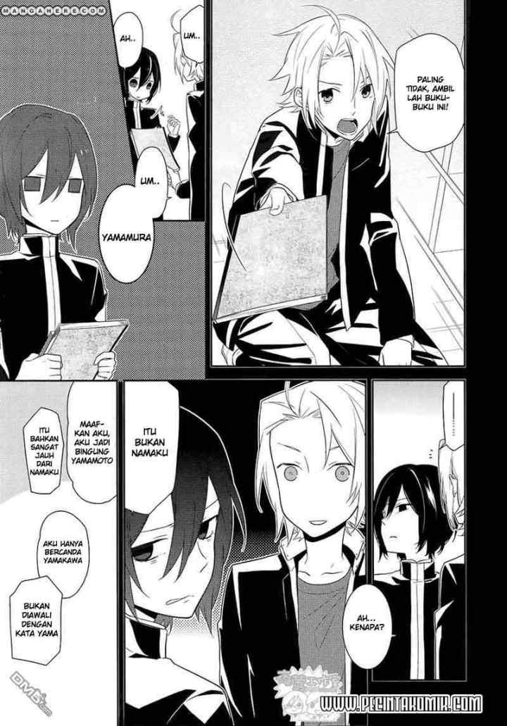 Horimiya chapter 18 halaman 9