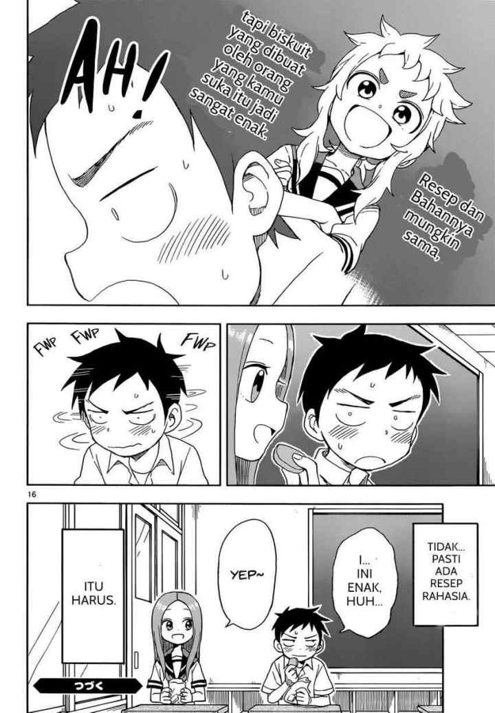 Karakai Jouzu no Takagi-san chapter 88 halaman 17