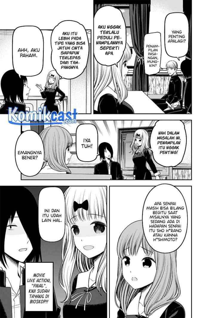 Kaguya-sama wa Kokurasetai: Tensai-tachi no Renai Zunousen chapter 235 halaman 5