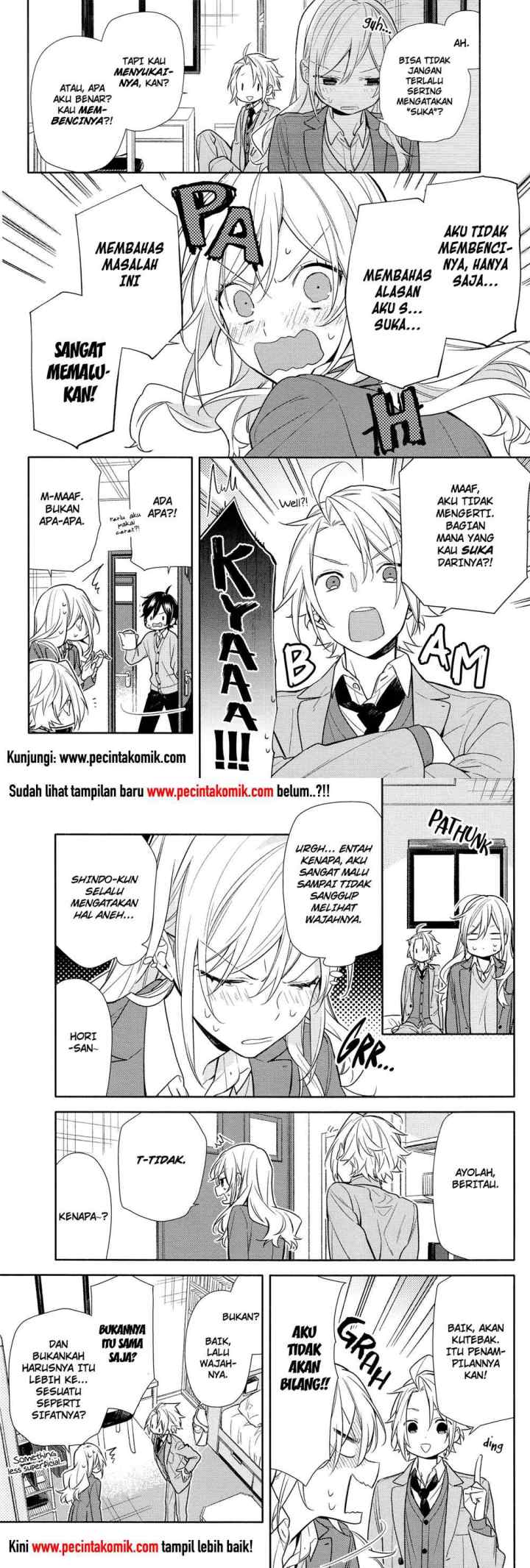 Horimiya chapter 90 halaman 8