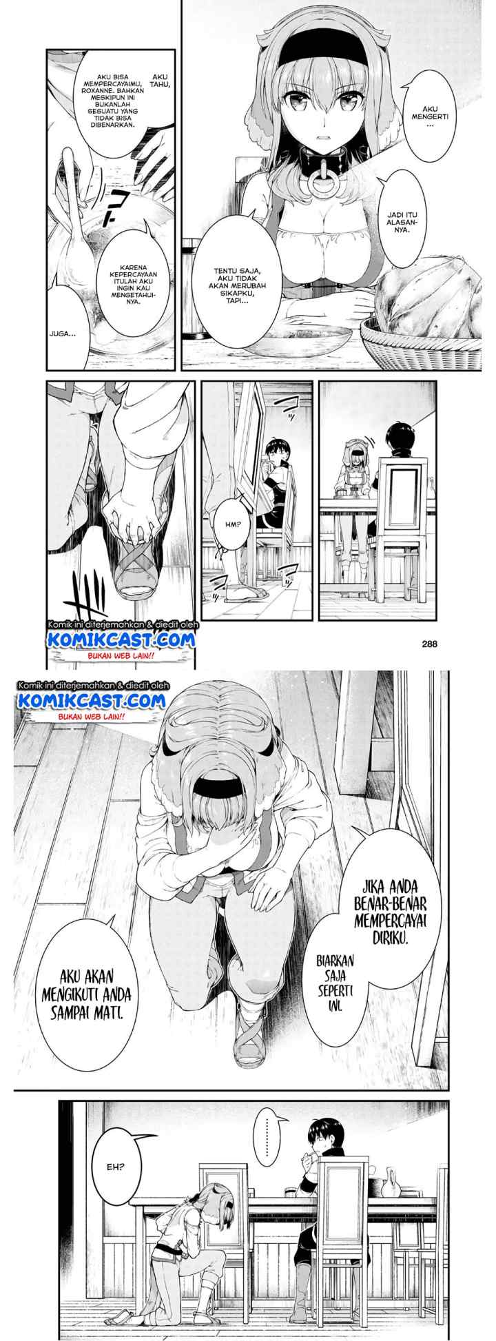 Isekai Meikyuu de Harem wo chapter 37 halaman 4