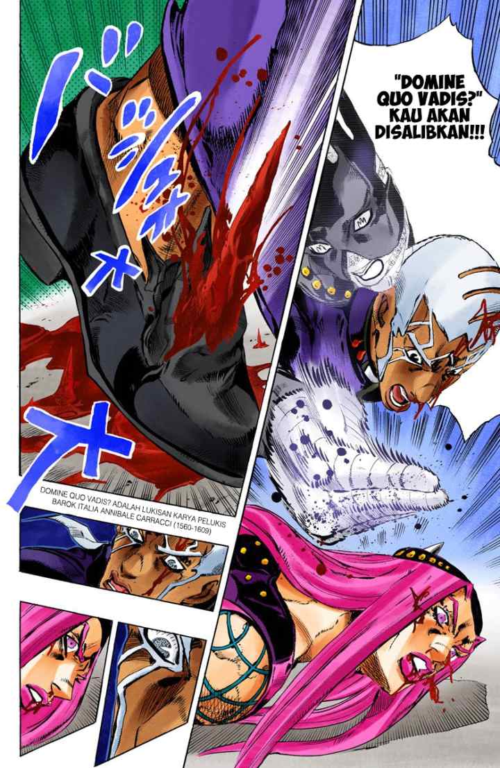 JoJo no Kimyou na Bouken - Stone Ocean chapter 135 halaman 6