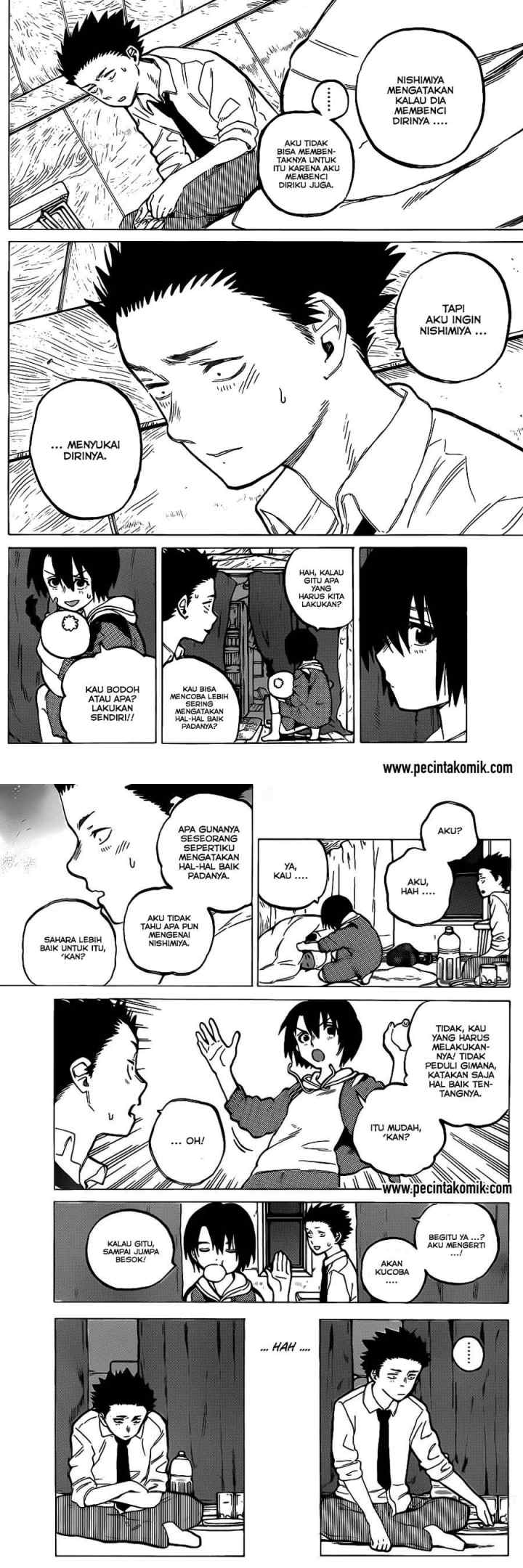 Koe no Katachi chapter 28 halaman 5