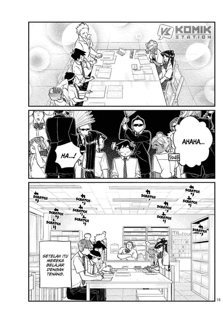 Komi-san wa Komyushou Desu chapter 159 halaman 17