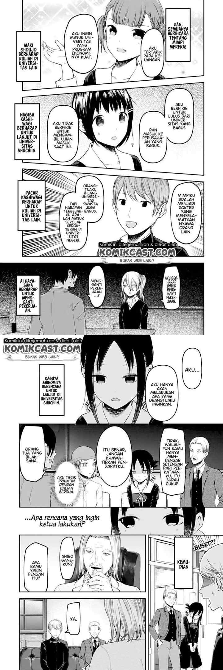 Kaguya-sama wa Kokurasetai: Tensai-tachi no Renai Zunousen chapter 111 halaman 9