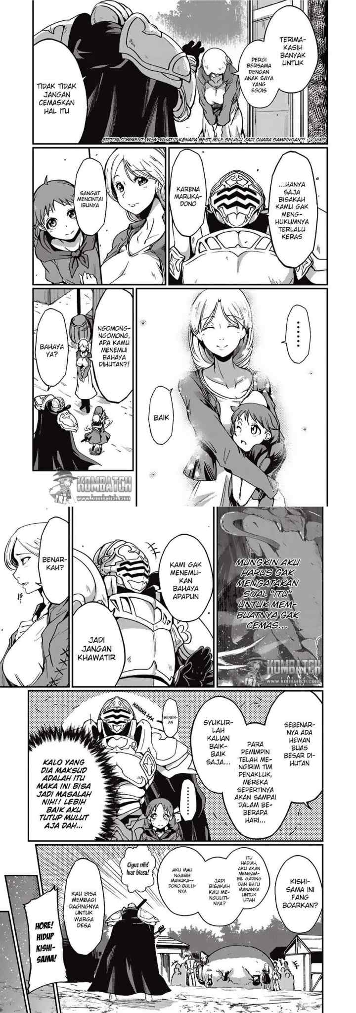 Gaikotsu Kishi-sama, Tadaima Isekai e Odekakechuu chapter 3 halaman 9